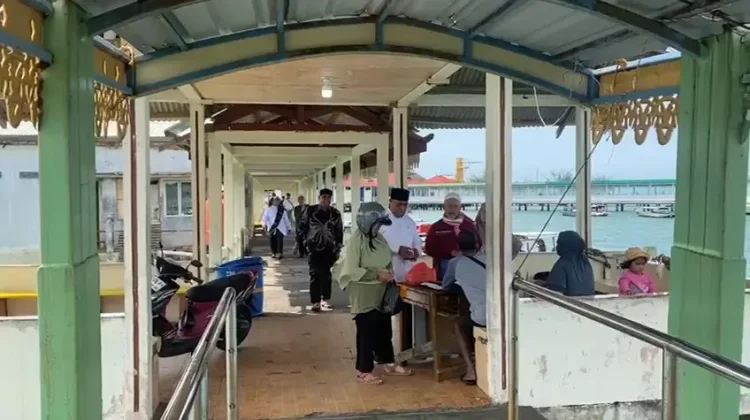 Musim Angin Kencang, Penumpang Kapal ke Penyengat Dibatasi
